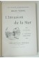 L'Invasion de la mer. Collection Hetzel, cartonnage au Steamer, reliure Magnier
