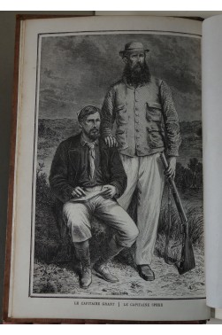 Les Sources du Nil, journal de voyage du capitaine John Hanning Speke. Gravures de Grant, 1865