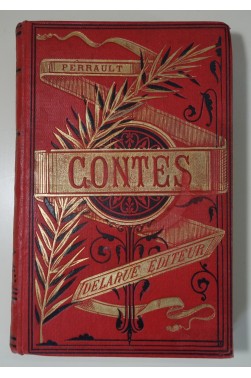 Contes de Perrault, Contes de Mme d'Aulnoy. Cartonnage illustré, Delarue