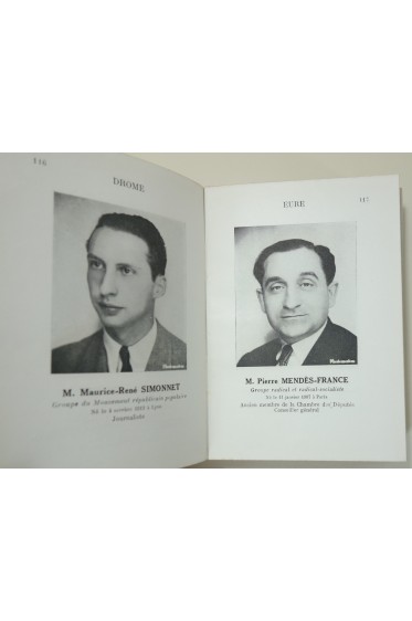 Assemblée Nationale Constituante - Notices et Portraits 1945-1946