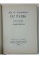 Air et manières de Paris. 12 héliogravures, Grasset 1951
