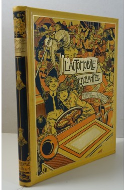 L'Automobile enchantée. Compositions de R. Pinchon. Cartonnage illustré Delagrave