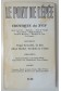 Le pont de l'epée. n°67/68. erotiques du xviiè siècle [Broché]