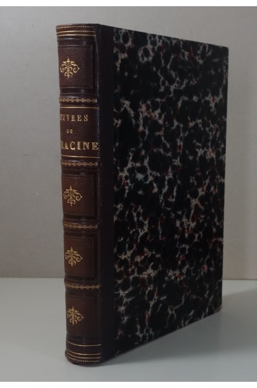 Oeuvres complètes de J. RACINE. 13 gravures sur acier - Gérard, Girodet, Desenne... Reliure