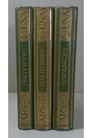 Ars Una Histoire De Lart 3 Vol Egypte France Italie Du Nord Hachette - 