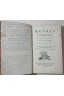 L'Iliade d'Homère ou le récit de la guerre de Troye, Livres I à XX. Traduction par Mme DACIER - 1779