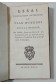 CHALOTAIS. Essai d'éducation nationale ou Plan d'études pour la jeunesse - 1763