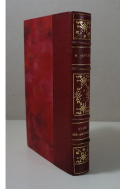 Marcel PREVOST. Marie-des-angoisses - édition originale numérotée sur Alfa, envoi signé 1932