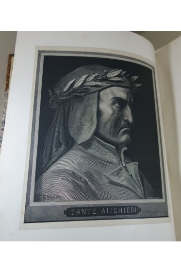 L'Enfer de DANTE. Dessins de Gustave DORE - Hachette, 1865, 76 planches in-folio