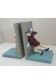 Serre-livre TEX AVERY x2 : Loup + Pin-up. Démons et Merveilles - Turner, 1997 - RARE