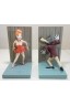 Serre-livre TEX AVERY x2 : Loup + Pin-up. Démons et Merveilles - Turner, 1997 - RARE