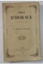 Odes d'HORACE. Traduites en prose par CHRESTIEN de LIHUS - ENVOI à VIENNET - 1852, PLON