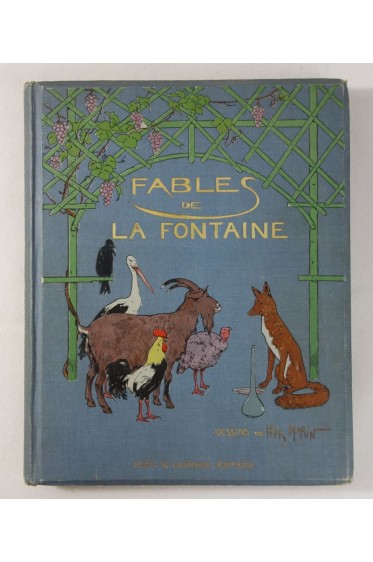 FABLES de LA FONTAINE - illustrations de Henry MORIN - Cartonnage illustré, Laurens