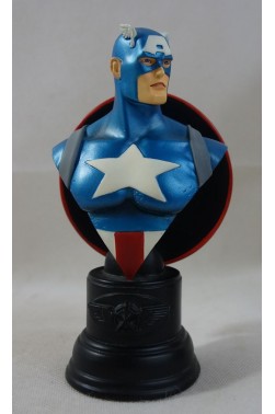 MARVEL mini-bust - CAPTAIN AMERICA n°0904/5000 - BOWEN Designs 2001 - 14cm