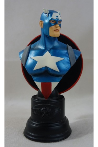 MARVEL mini-bust - CAPTAIN AMERICA n°0904/5000 - BOWEN Designs 2001 - 14cm