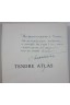 Maurice CHAUVET. Tendre Atlas - Edition originale avec Envoi signé et carte. 1952, PAYS D'OC