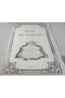 Le Plan de Louis Bretez dit "Plan de Turgot" - 20 planches de PARIS à vol d'oiseau - Ed. du Sorbier 1979