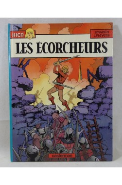 JHEN - tome 3. Les Ecorcheurs - Jacques MARTIN et PLEYERS - 2è édition Casterman 1984