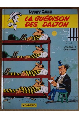 La guérison des Dalton - Lucky Lucke - Morris et Goscinny - Dargaud, 1998 -