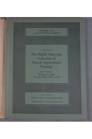 Collection of French Impressionist Paintings, Catalogue SOTHEBY, 1963 - colour plates