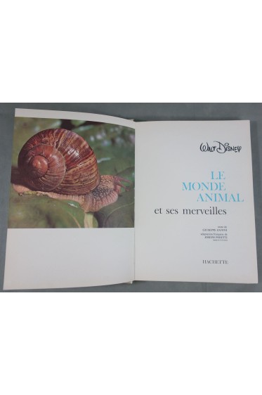 Walt Disney. Le monde animal et ses merveilles - Beaux Livres HACHETTE, Photos
