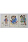 Lot 3 CPA de P. DUTEC. L'Alsacien - La belle histoire - Jeunes mariés. Carte Postale, Alsace