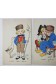 Lot 3 CPA de P. DUTEC. L'Alsacien - La belle histoire - Jeunes mariés. Carte Postale, Alsace