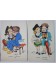 Lot 3 CPA de P. DUTEC. L'Alsacien - La belle histoire - Jeunes mariés. Carte Postale, Alsace