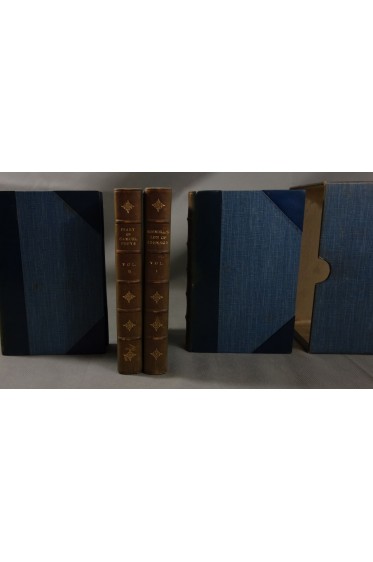 RARE - coffret, The Diary of Samuel Pepys + Life of Samuel Johnson. RIVIERE, reliures