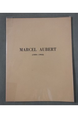 MARCEL AUBERT, 1884-1962 - plaquette avec portrait. Société française d'ARCHEOLOGIE