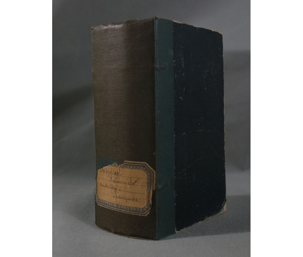 3 romans reliés en 1 volume. LAMARTINE, Raphael, 1857