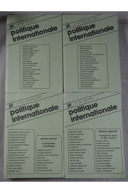REVUE PI - Politique Internationale, 4 numéros. N° 132 - 134 - 135 - 136, 2011 et 2012
