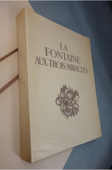 La Fontaine aux Trois Miracles. Lithographies de PERRAUDIN, numéroté sur LANA - KUNSTLER