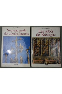 LOT x3 - Nouveau guide des Calvaires Bretons - Jubés de Bretagne. Ouest France et JOS