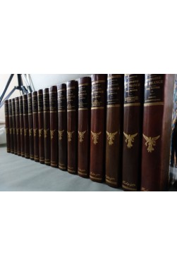 Belles RELIURES Hachette - LAVISSE. Histoire de France, COMPLET en 18 volumes, 9 tomes