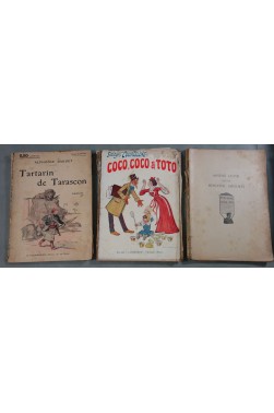 Tartarin de Tarascon Flammarion Select-Collection 12 + COCO Toto + Lupin Sholmes