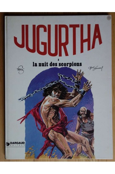 Jugurtha, La nuit des scorpions - Franz/Vernal - Ed. Dargaud, 1978 -