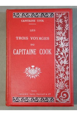 RARE Cartonnage LEROUX. Trois Voyages du capitaine COOK autour du monde - PACLOT, illustré