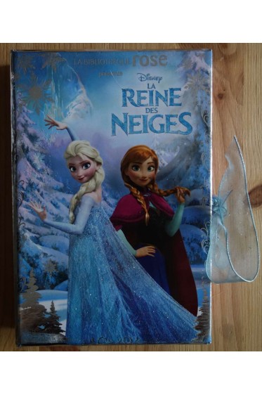 Coffret La reine des neiges - 3 tomes - Bibliothèque rose/Hachette jeunesse -