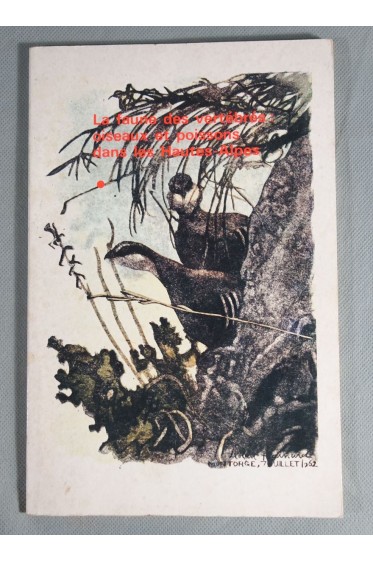 La faune des vertébrés - Oiseaux et Poissons dans les Hautes-Alpes, 1981 - extrait