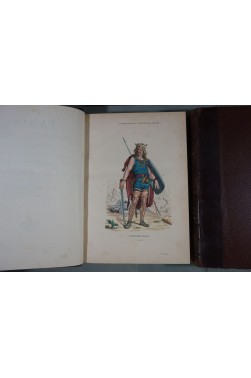 PARIS à travers les siècles 4/5 t. - gravures coloriées. Gourdon DE GENOUILLAC - 1881