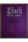 Bach For The Clarinet - Part I - Clarinet and Piano - Eric Simon - Ed. Chappell -