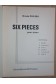 PHILIBA - SIX PIECES POUR PIANO VOL 2, Facile - Ed. Billaudot -