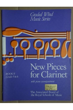 News pieces for Clarinet - avec acc. Piano - Book II, grades 5 & 6 -