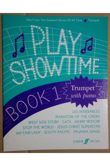Play Showtime for Trumpet, Book 1- Ed. Faber Music -10 partitions pour trompette -