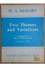 Mozart : Two themes and variations for three clarinets in Bb - Partitions/Arrangement pour 3 Clarinettes -