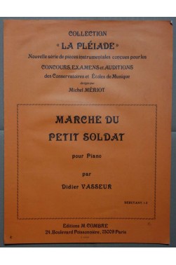 Marche du petit Soldat - Piano - Didier Vasseur - Partition Débutant - (P5) -