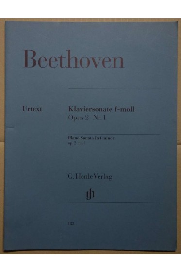 Klaviersonate F-Moll Opus 2 Nr. 1- Beethoven -