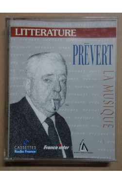 La Musique - J. Prevert - Cassette audio Radio France, 1992 -