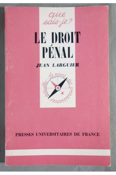 LE DROIT PENAL